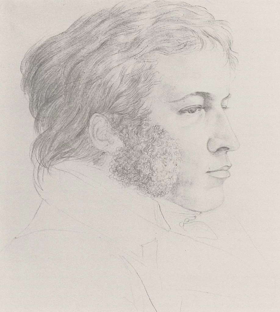 Carl Philipp Fohr - Ritratto di Johann Carl Eggers, Kurpfälzisches Museum der Stadt Heidelberg